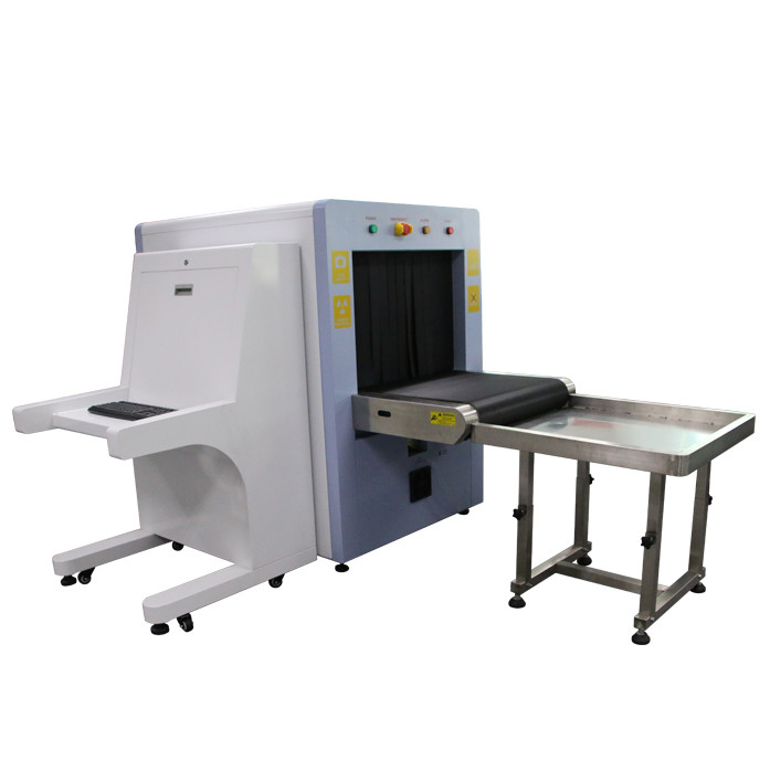China Hotel Security X Ray Scanner , X Ray Baggage Scanning Machine 600*500mm Tunnel Size on sale