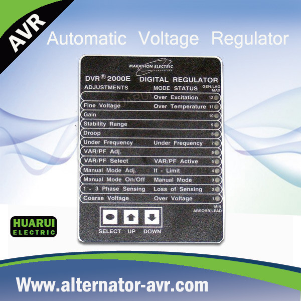 Best Marathon DVR2000E AVR Automatic Voltage Regulator for Brushless Generator wholesale