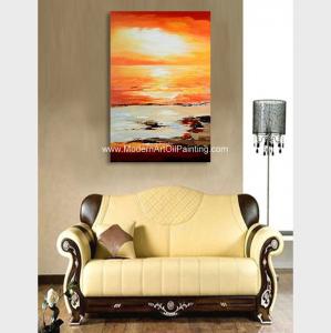 Best Hand Painted Abstract Acrylic Painting Landscape Wall Art For Home Decor wholesale
