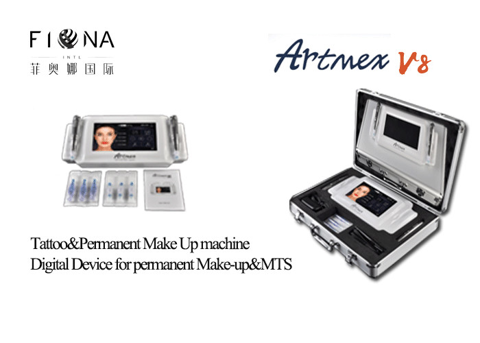 China distributors wanted Artmex V8 Digital Semi Permanent Make Up Tattoo Machine With Medical Ce on sale