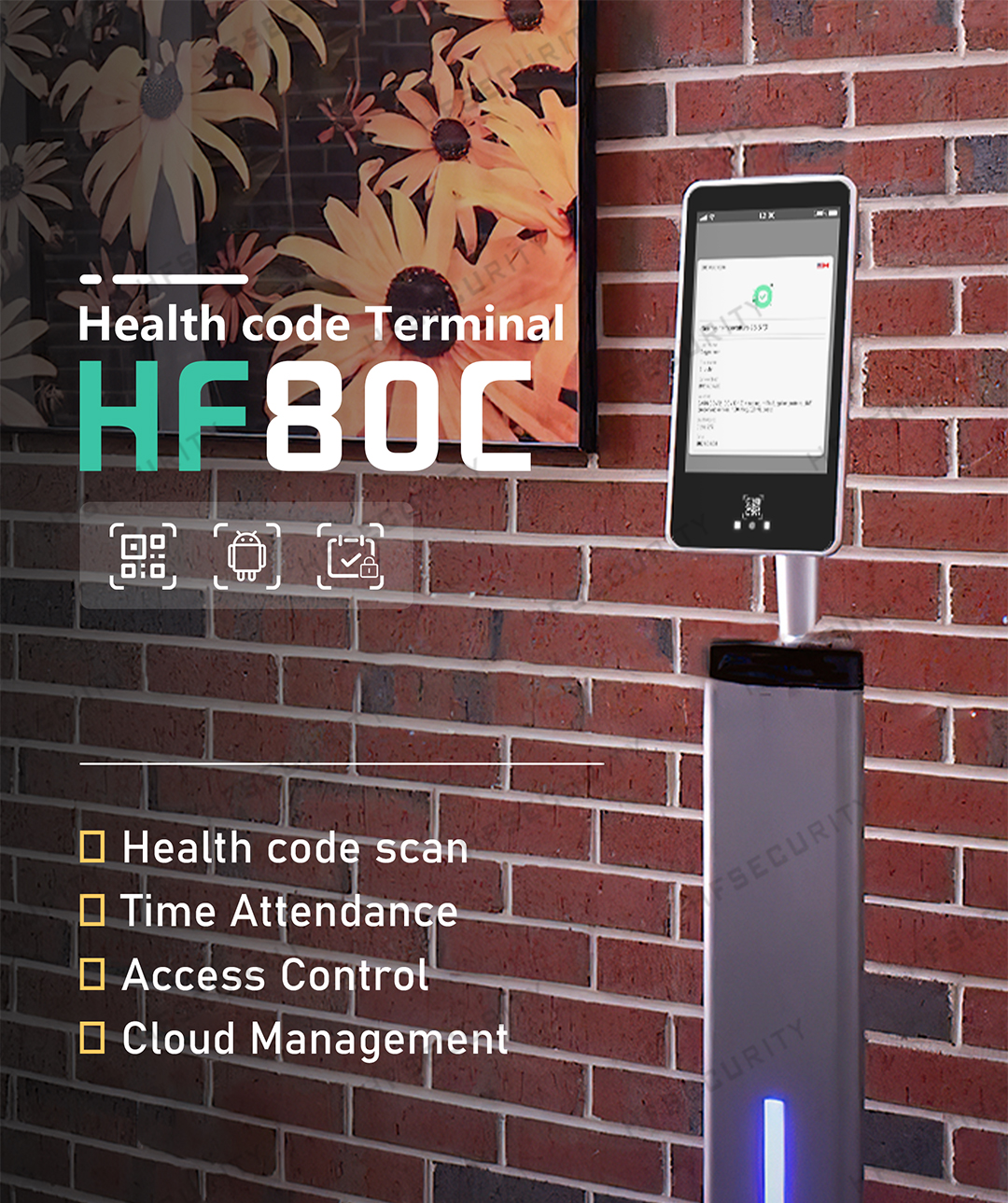 HFSecurity EU Health Code Scan Device