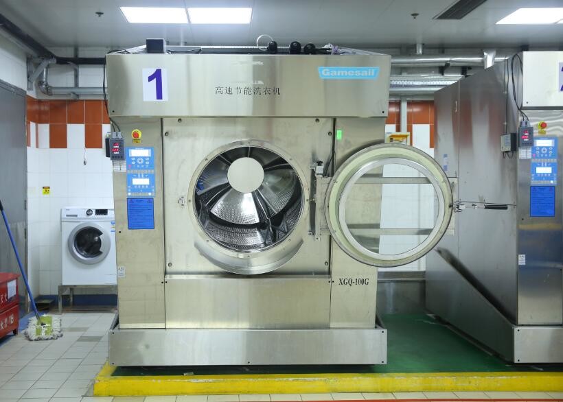 China XGQ - F Series Industrial Laundry Equipment , Front Loading Large Capacity Washing Machine on sale