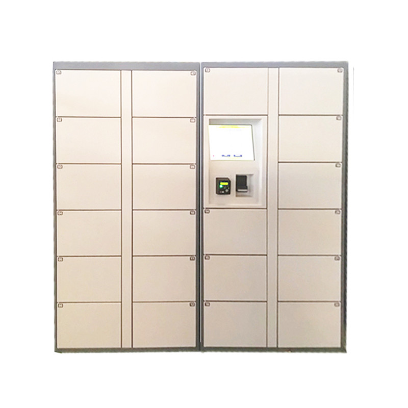 China Customized Size Electronic Barcode Laundry Locker for Dry Cleaning Shop with Credit Card Reader on sale
