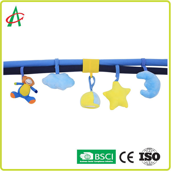 Best 90x50cm Washable Baby Play Mat Polyester With Non Toxic Colors wholesale
