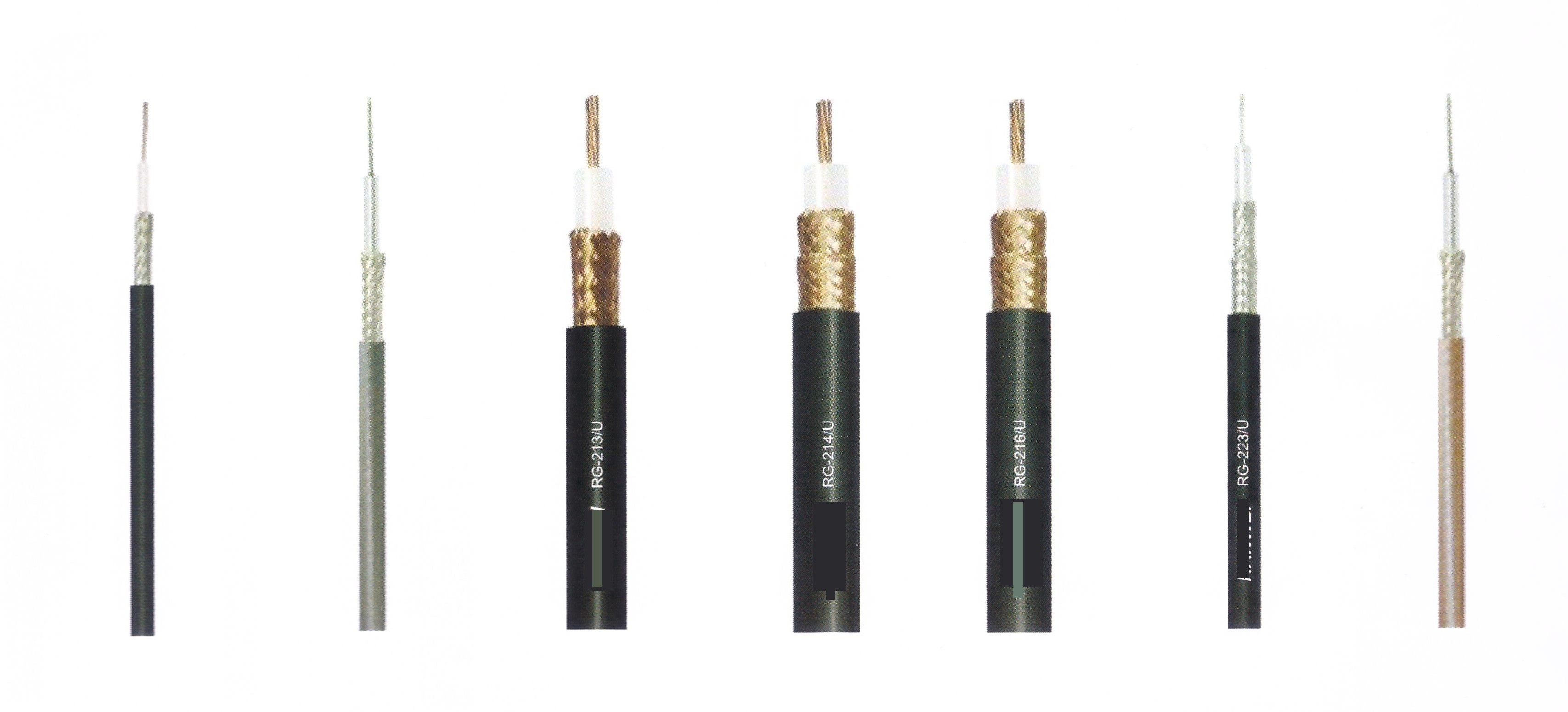 China High Frequency Transmission RG Coaxial Cable / TV Signal Cable on sale