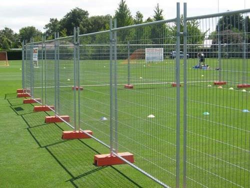 Cheap Orange Customized Temporary Fence Panels For Environmental Protection Areas for sale