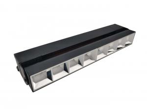 SMD3030 30W Linear Track Lighting , 180 Degree 3000K Black Adjustable Spotlight