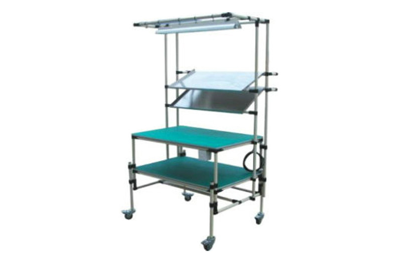 China Height Adjustment Pipe Workbench With Caster Heavy Duty Industrial Workbench on sale