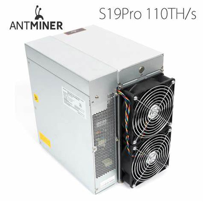 Best Bitcoin S19 Asic Miner Machine Bitmain Antminer 110T For Mining Machine wholesale