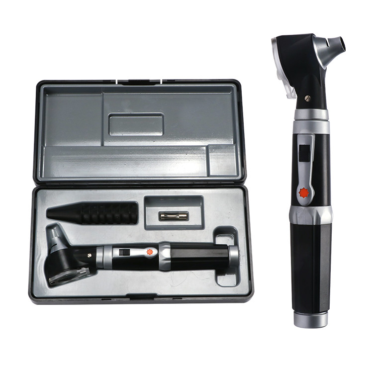 China CE ISO Approved LED Diagnostic Equipment Medical Devices Portable Fiber Optical Otoscope on sale