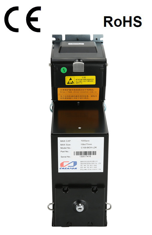China Bill Acceptor For Vending Machine , Recharging Machine Bill Acceptor RS-232 on sale