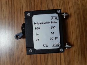 China D50 Hydraulic magnetic Circuit Breaker DC AC MCB for Equipment, Marine, Electric Generator 1-50A on sale