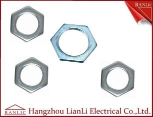 Best 20mm to 50mm Hot Dip Gal GI Hexagon Locknut 3.0mm to 6.0mm Thickness wholesale