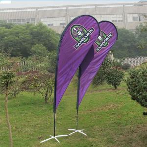 Best Wind Resistant Advertising Teardrop Flags wholesale