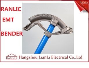 Best 3/4&quot; 1&quot; Aluminum EMT Conduit Bender Conduit Tools with Blue / Yellow / White Handle wholesale