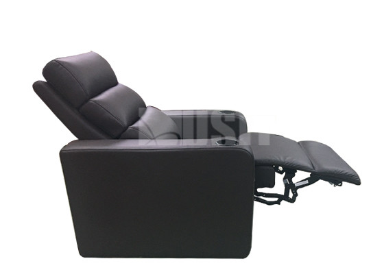 China Rock Headrest Modern Power Recliner Chair , Single Home Theater Seat Luxury Style on sale