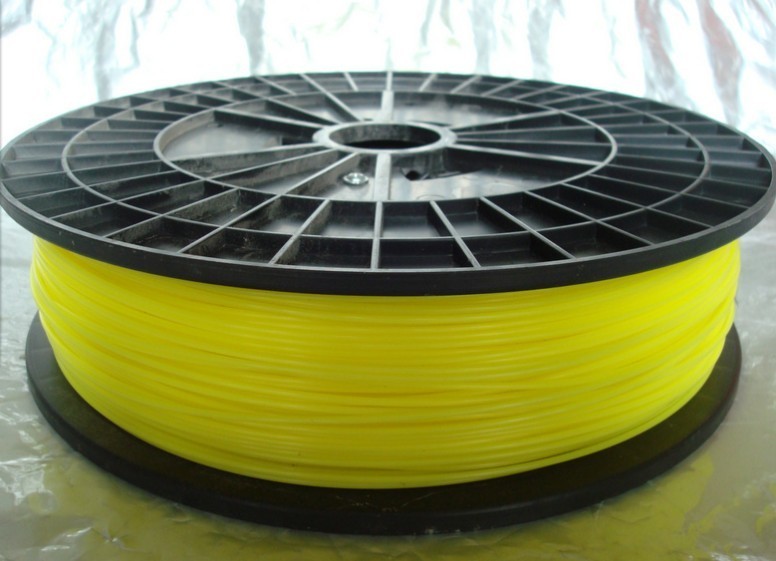 China we supply yellow ABS Filament 1.75mm 1kg (2.2lbs) Spool on sale