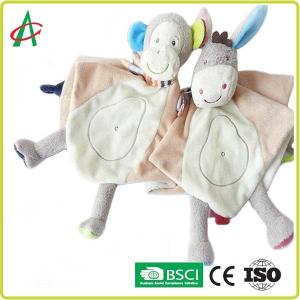 Best Soft Boa Newborn Comforter Toy , 13&quot; Donkey Stuffed Animal wholesale