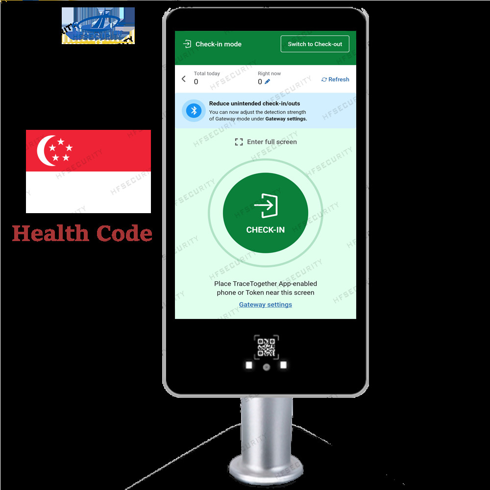 Best HF80C RA08T Safe Entry Health Code Scan Device Face Recognition Health Code Scan Device wholesale