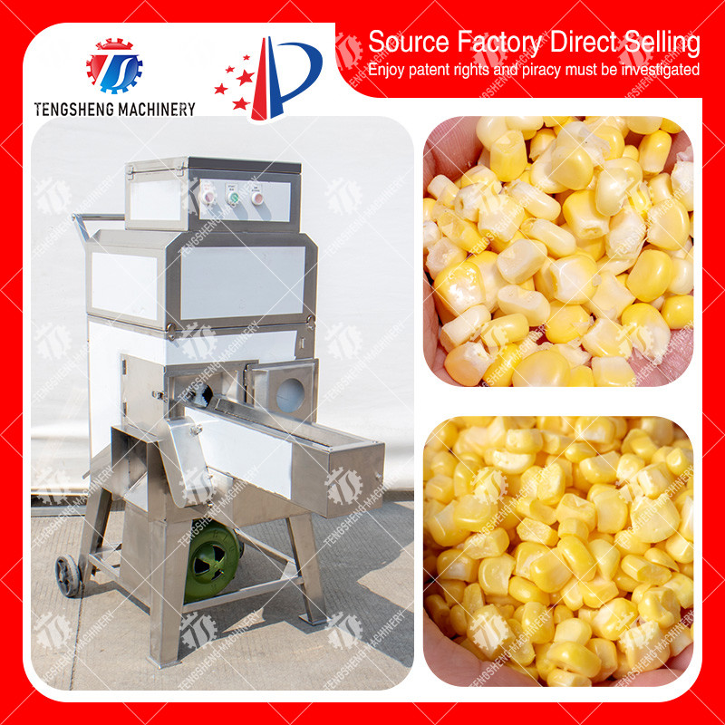 Best Tengsheng Corn Thresher Machine Sweet Corn Maize Belt Driven Corn Shelling wholesale