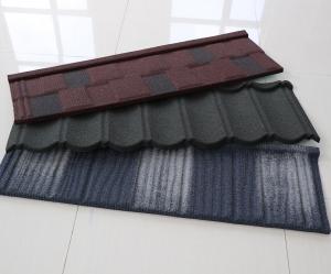China Top Quality Metal Cheap Building Material Roofing Tile 0.4mm 0.5mm Stone Coated Metal Roof Tiles in Kerala Price on sale