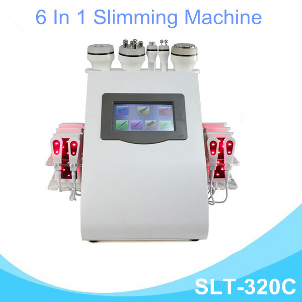 China 6 In 1 Lipo Laser Slimming Machine , Vaccum Cavitation RF Fat Removal Device on sale