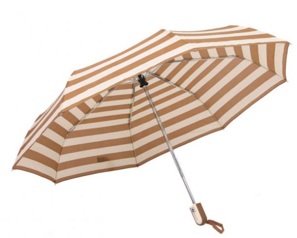Cheap Stripe Pattern Lightweight Folding Umbrella Color Waterproof Electric Bike Umbrella for sale
