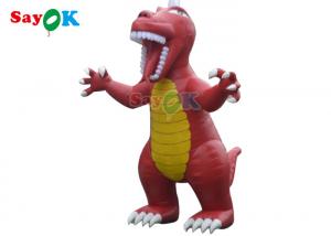 China Hot Sale Air Balloon Dinosaur, Giant Inflatable Raptor Dinosaur For Advertising on sale