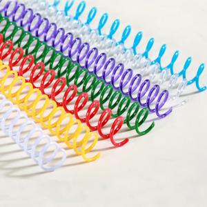 PVC Plastic 297mm Length Spiral Coil Binding