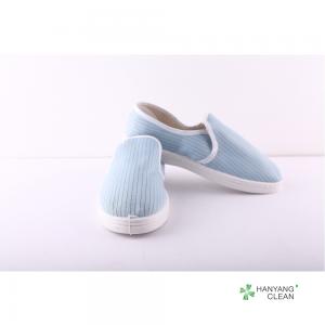 Best Blue Dual Density PVC Sole Cleanroom Antistatic ESD Shoes wholesale