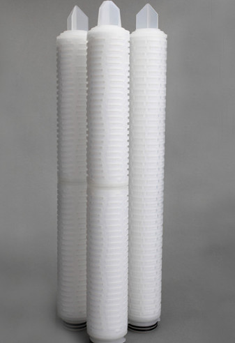 Cheap 1.0um PVDF Filter Cartridge For Solvent Filtration And Bacterial Removal for sale