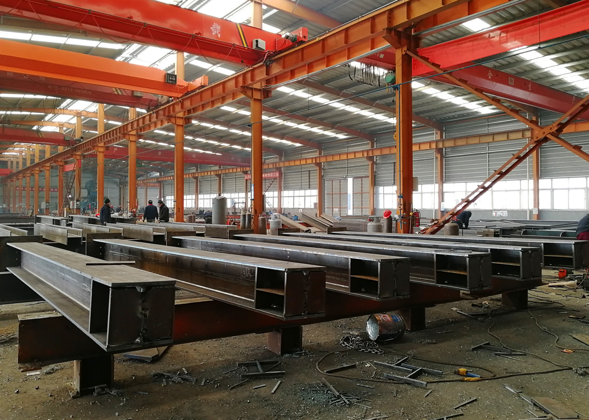 China OEM Welded Architectural Structural Steel Fabrication / Structural Steel Fabricators on sale