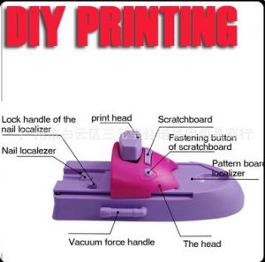 China hot sales DIY nail art machine, Nail painter, Nail art stamping machine, nail care kit on sale