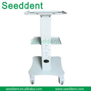 Best Dental Metal Built-in Socket Tool Cart / Mobile Instrument Cart / Dental Trolley wholesale