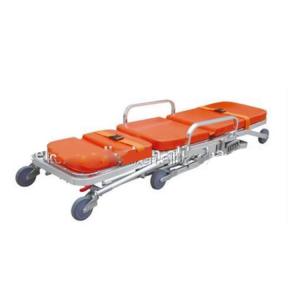 China Aluminum paramedic folding stretcher emergency patient stretcher trolley stair stretcher for ambulance on sale