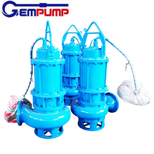 China WQ Sewage Industrial submersible sump electric water centrifugal pump coal mine on sale