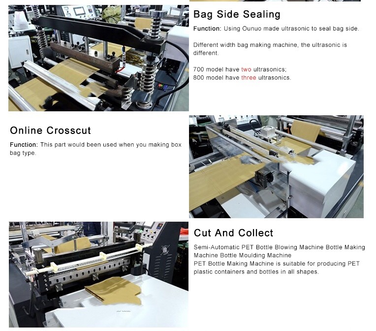 China High Configuration Non Woven Fabric Bag Machine 100pcs/min on sale