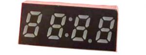 China 0.25 Inch THT LED SMD Display , 4 Digit Segment Display For Digital Clock Toys on sale