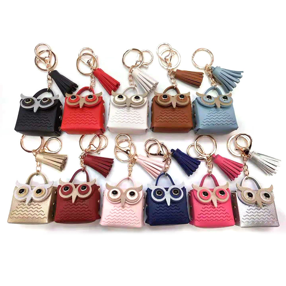 China Smooth Surface Mini Purse Keychain for sale