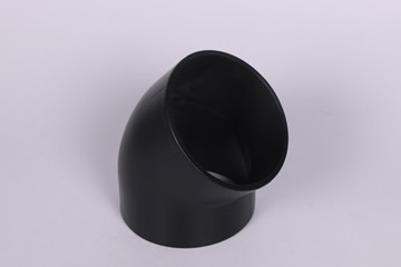 China Equal Hydraulic HDPE Pipe Fittings Elbow 90mm - 630mm on sale