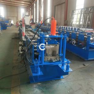 China Galvanized Steel Self Lock 8.5kw Door Frame Making Machine on sale