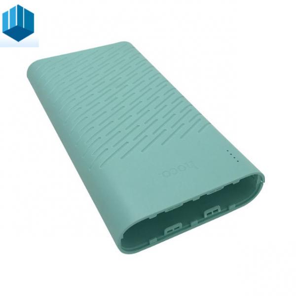Cheap Mobile Charging Bank Shell Injection Moulding Products Blue Plastic for sale