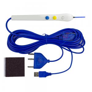 Best ISO 13485 Disposable Monopolar Surgical Electrode Blue PVC ESU Active Electrode wholesale