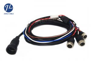 China 13 Pin To 4 Pin Mini Din Extension Cable For Car Video Recorder 4M-20M PU Jacket on sale