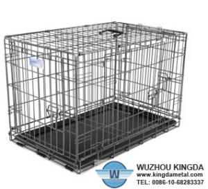 China Metal mesh pet cage on sale