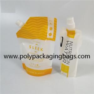 Best 0.18mm Aluminum Foil Spouted Pouches Packaging For Beverage wholesale