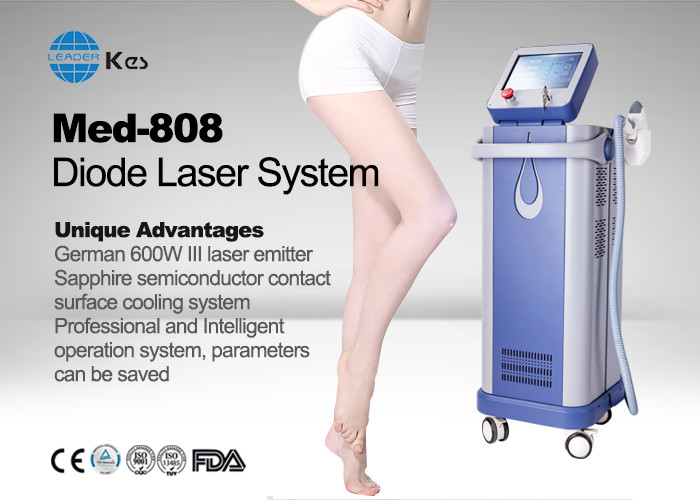 China Germany 6 Bar Handpiece Laser Diode 808 Nm Hair Removal Machine , Laser Depilation Machine on sale