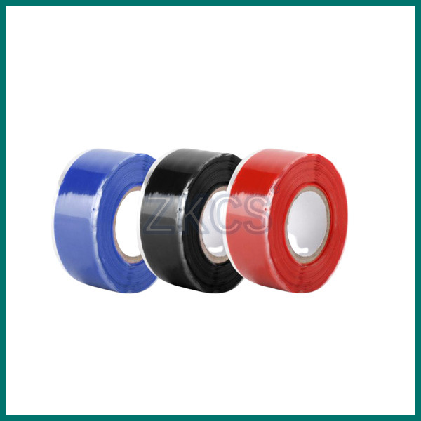 China UV & Weather-Resistant flame retardant black ,blue and red self-fusing tape on sale