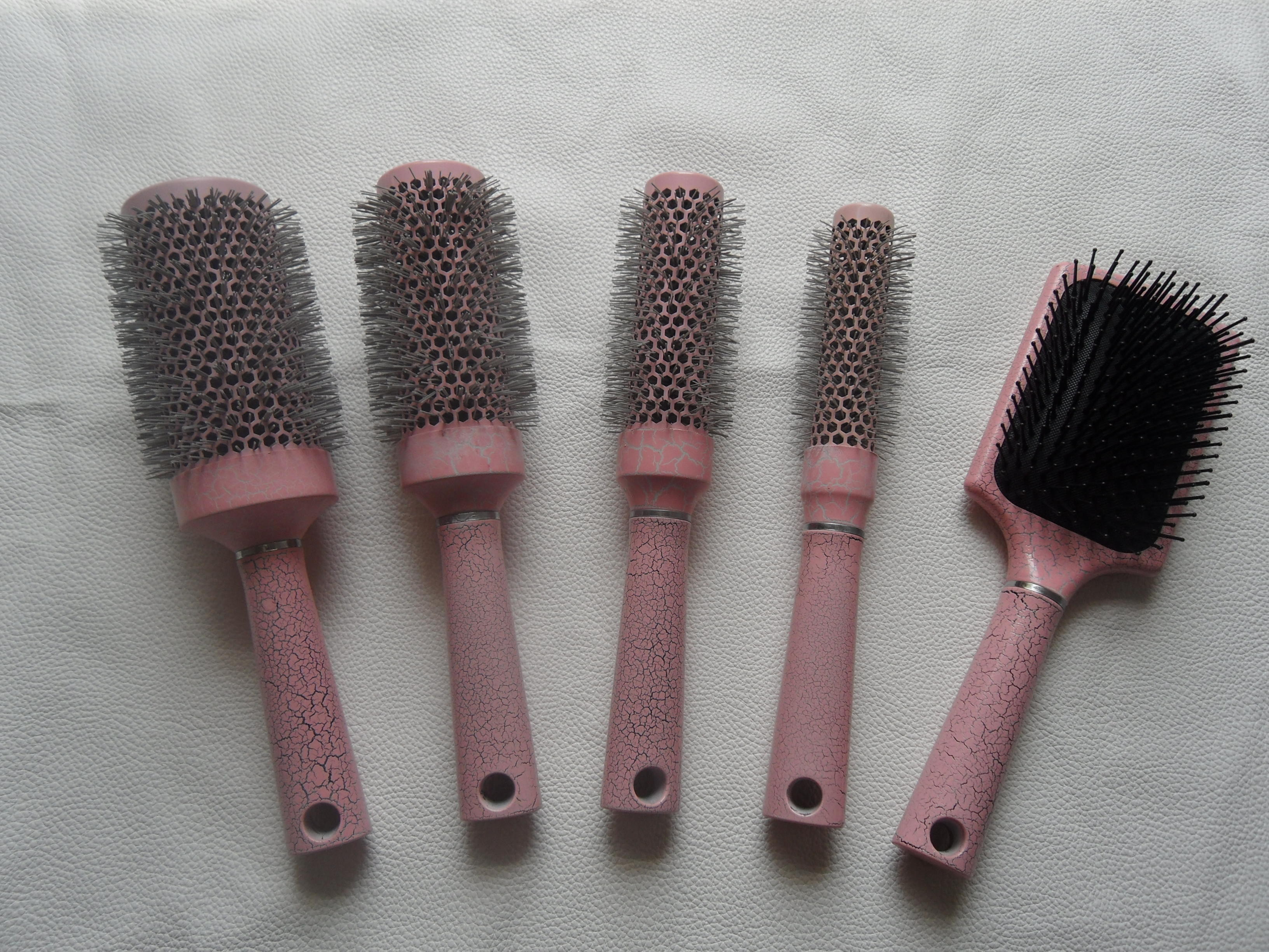 Cheap OEM 19mm, 25mm, 32mm, 43mm, 53mm Ionic Blow Dry Styling Round Hair Brush for sale