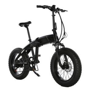 China 48V Fat Tire Electric Mountain Bike Full Suspension 20 Inch 10000mAh on sale